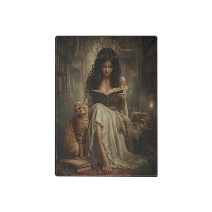 The Librarian glass cutting board