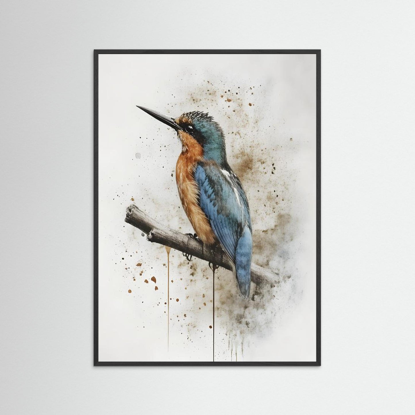 Spirit of the Kingfisher  framed / unframed print