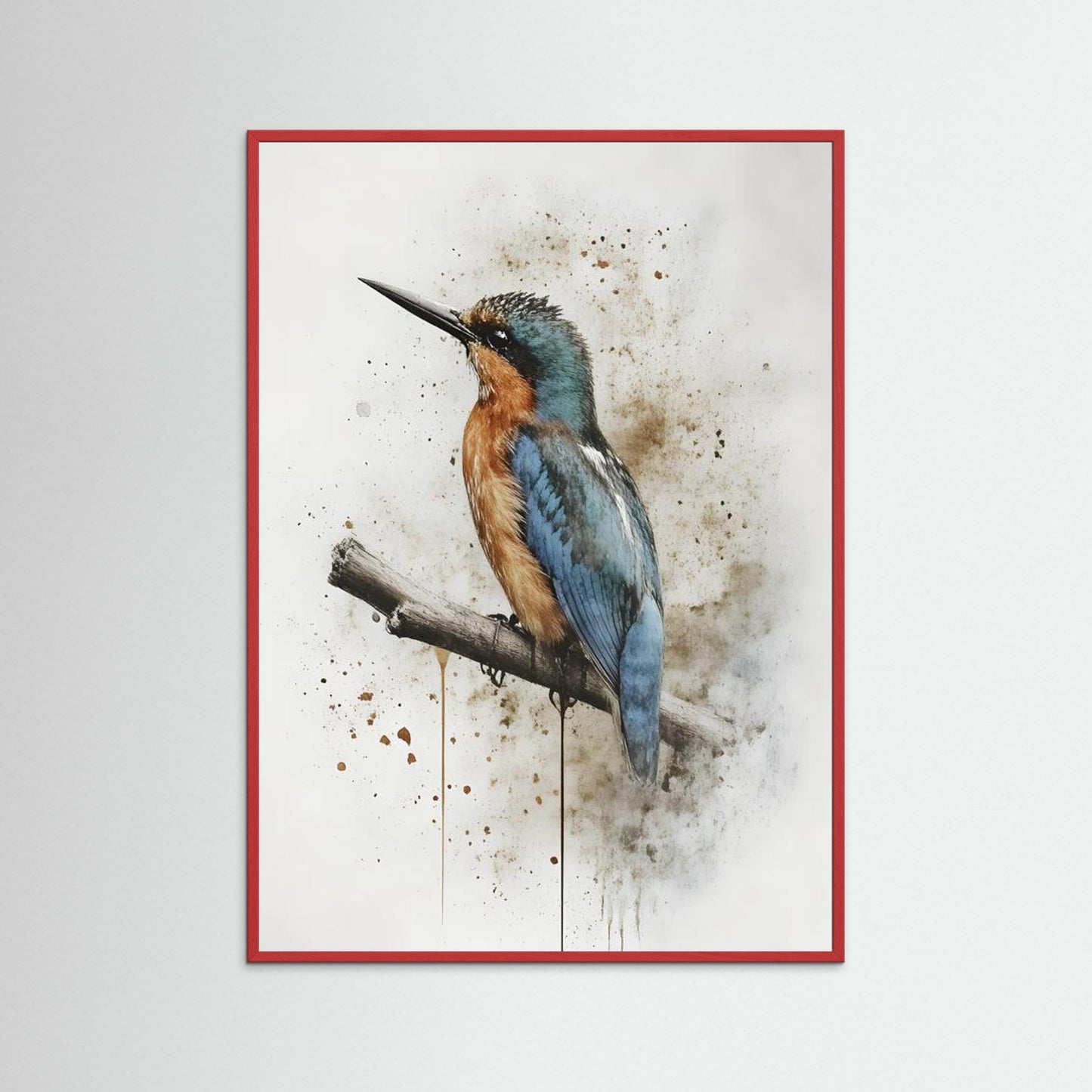 Spirit of the Kingfisher  framed / unframed print