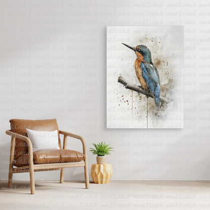 Spirit of the Kingfisher canvas wall art (EU/UK)