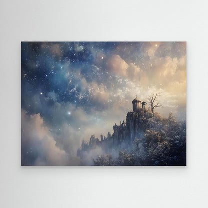 Evening View canvas wall art (world)