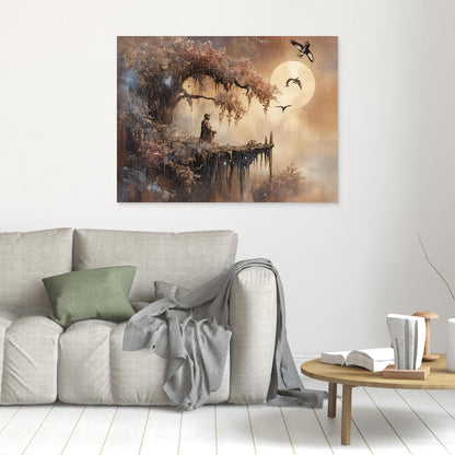 Morning View canvas wall art (world)
