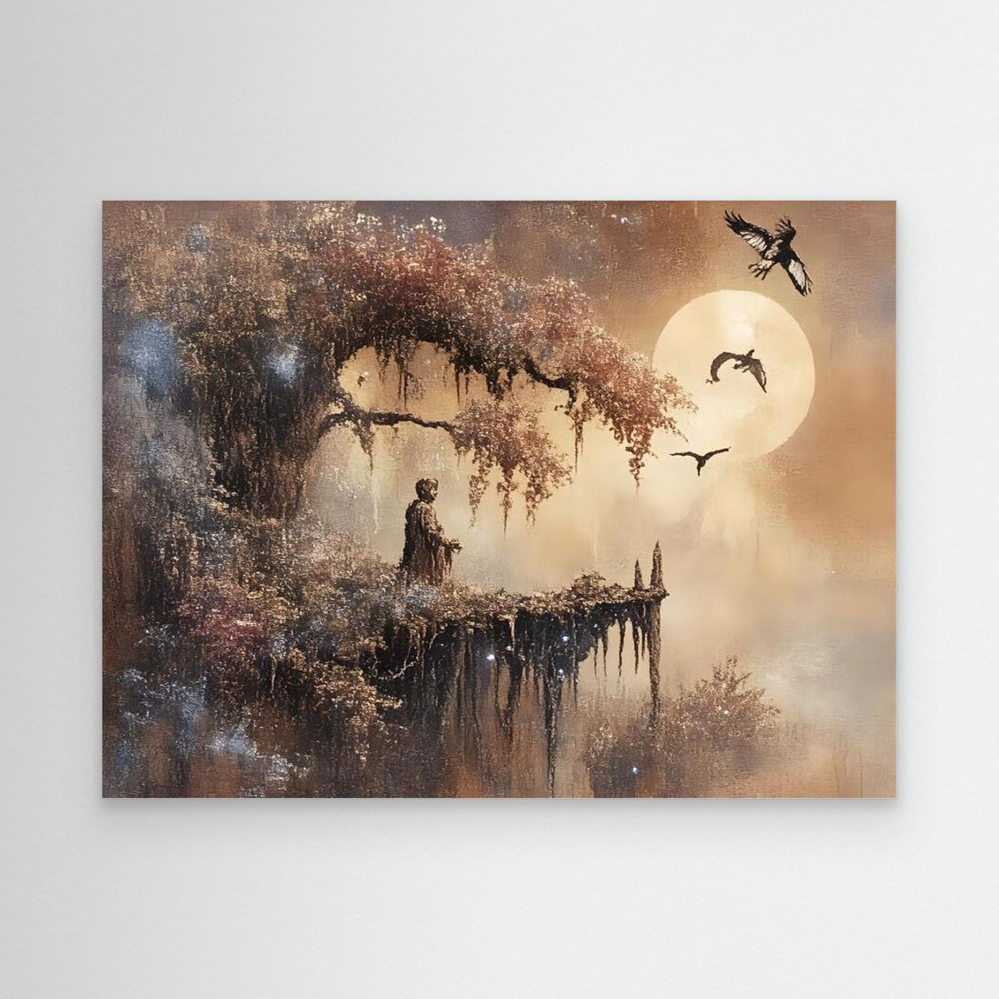 Morning View canvas wall art (world)