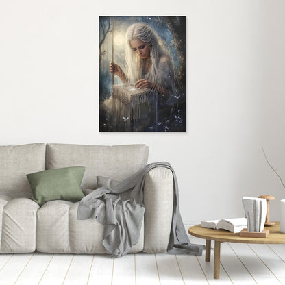 Weaving Magic canvas wall art (world)
