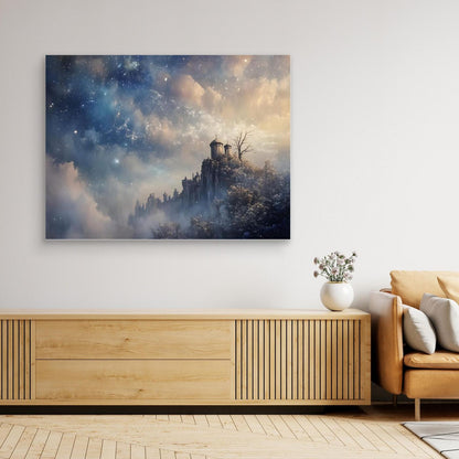 Evening View canvas wall art (world)
