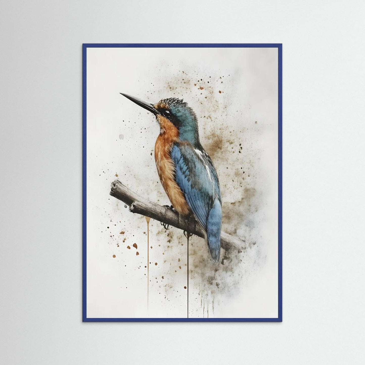 Spirit of the Kingfisher  framed / unframed print