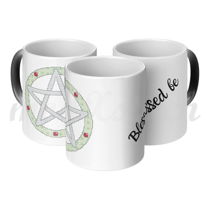 Pentagram Magic Mug 11oz green