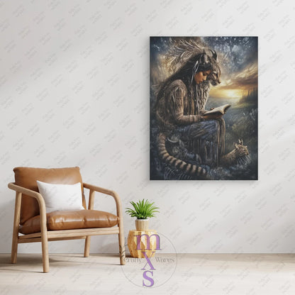 Watermarked - Guiding Spirit canvas wall art (world)