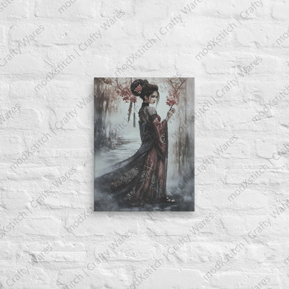 Watermarked - Sakura Promenade canvas wall art