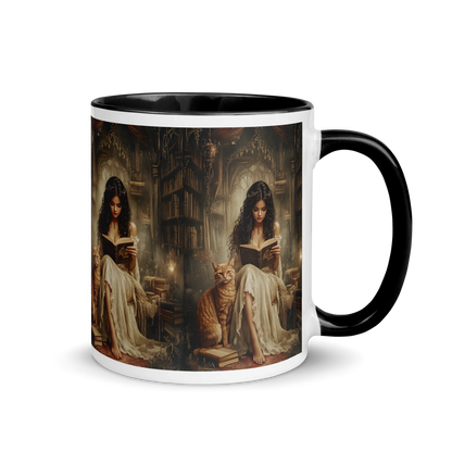 The Librarian Framed Accent Mugs