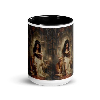 The Librarian Framed Accent Mugs