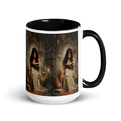 The Librarian Framed Accent Mugs