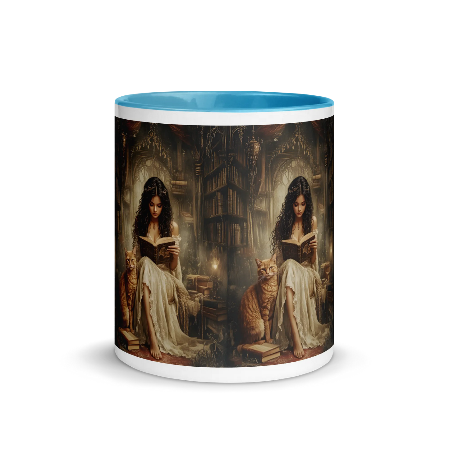 The Librarian Framed Accent Mugs