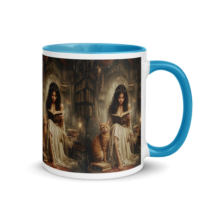 The Librarian Framed Accent Mugs