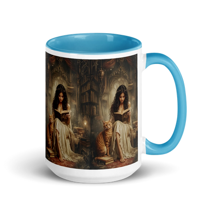 The Librarian Framed Accent Mugs