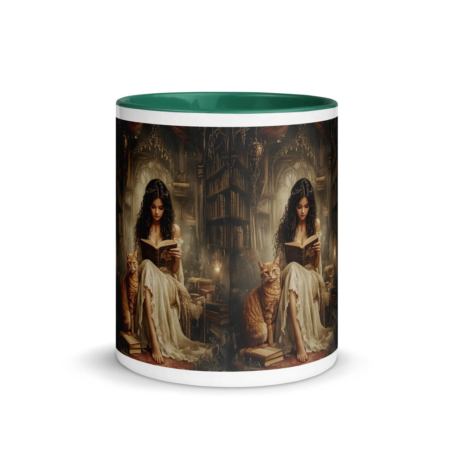The Librarian Framed Accent Mugs