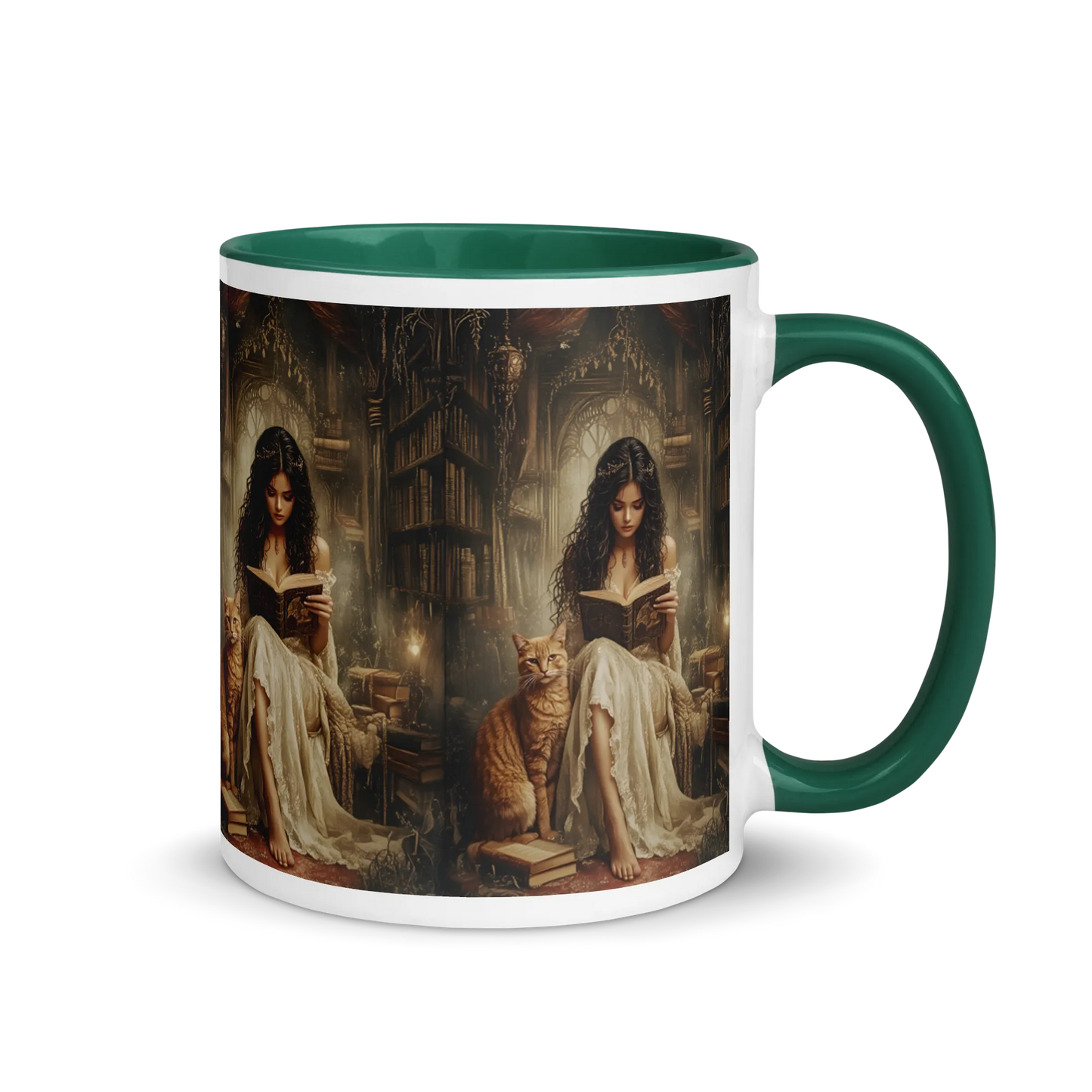 The Librarian Framed Accent Mugs