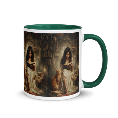 The Librarian Framed Accent Mugs