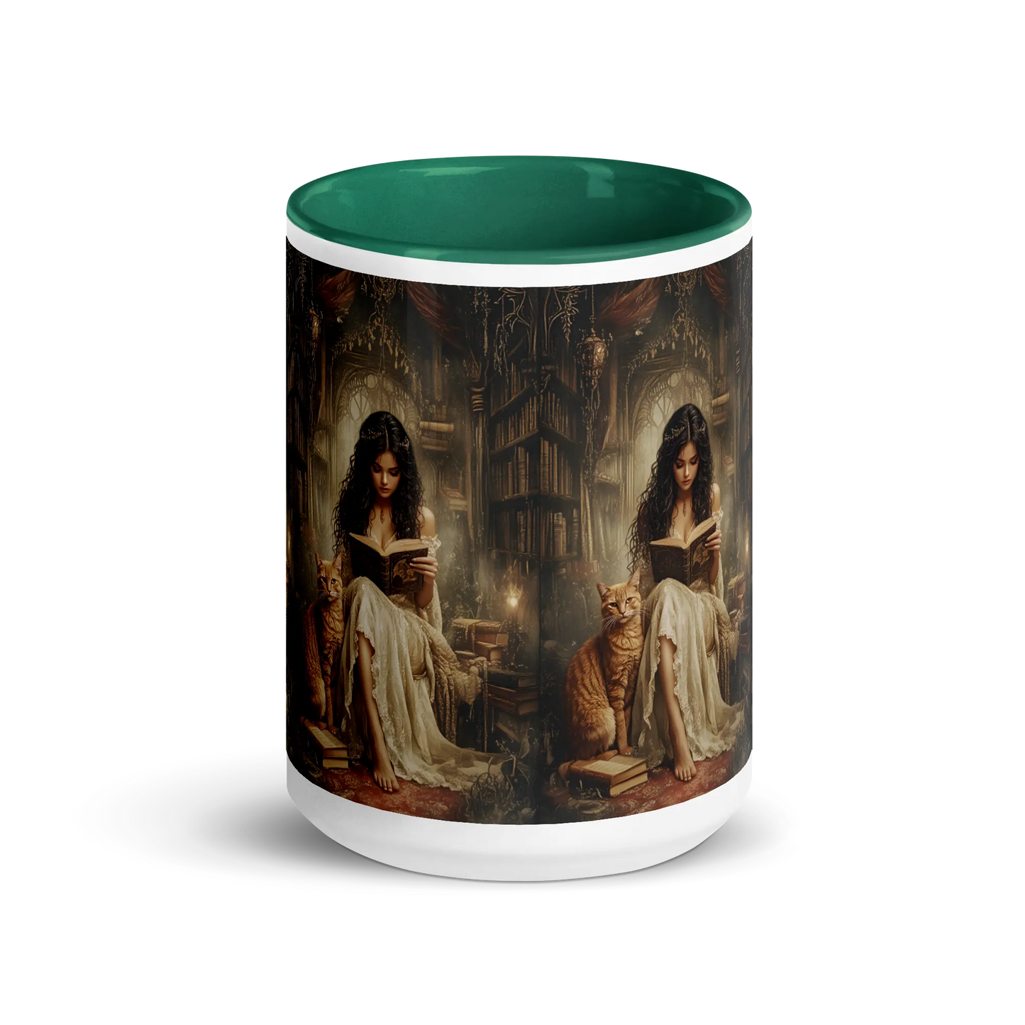 The Librarian Framed Accent Mugs