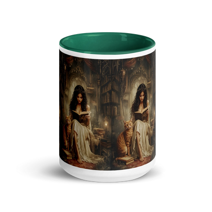 The Librarian Framed Accent Mugs