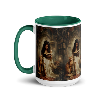 The Librarian Framed Accent Mugs