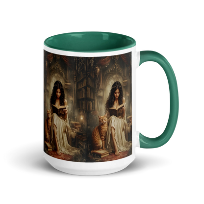 The Librarian Framed Accent Mugs