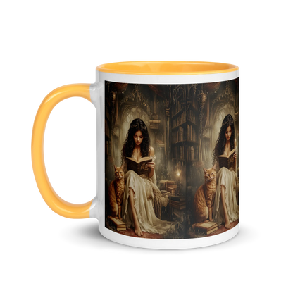 The Librarian Framed Accent Mugs