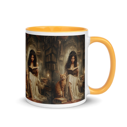 The Librarian Framed Accent Mugs