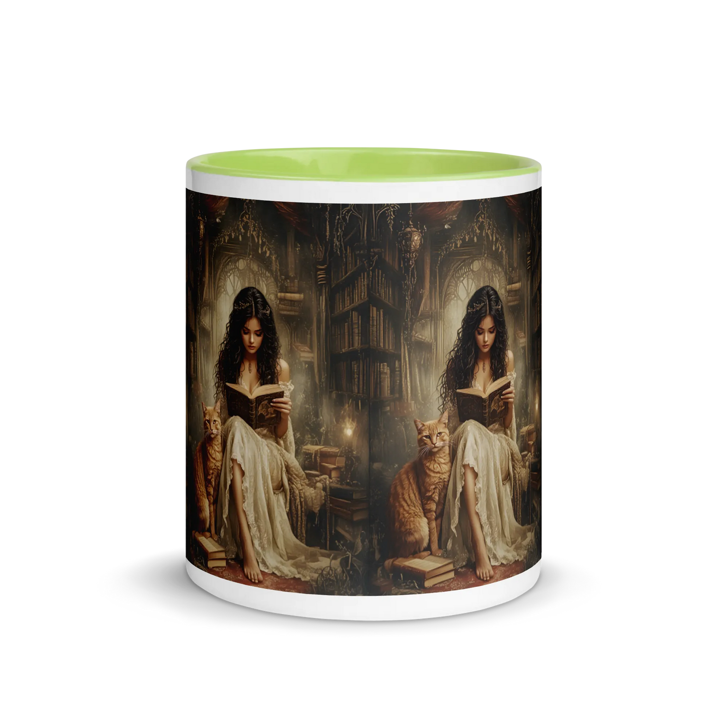 The Librarian Framed Accent Mugs