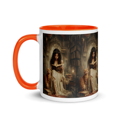 The Librarian Framed Accent Mugs