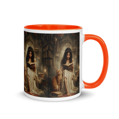 The Librarian Framed Accent Mugs