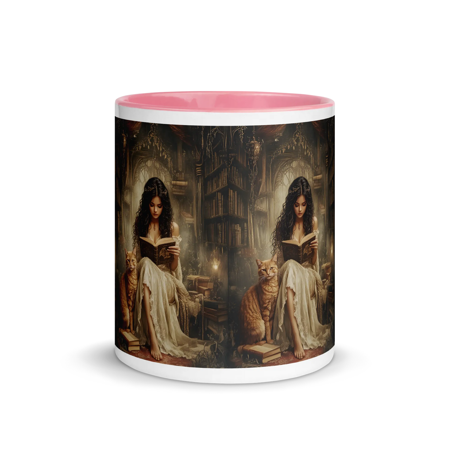 The Librarian Framed Accent Mugs