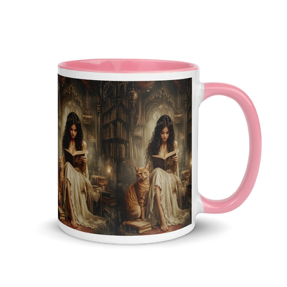 The Librarian Framed Accent Mugs