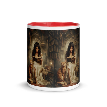 The Librarian Framed Accent Mugs