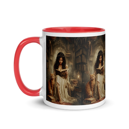 The Librarian Framed Accent Mugs