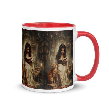 The Librarian Framed Accent Mugs