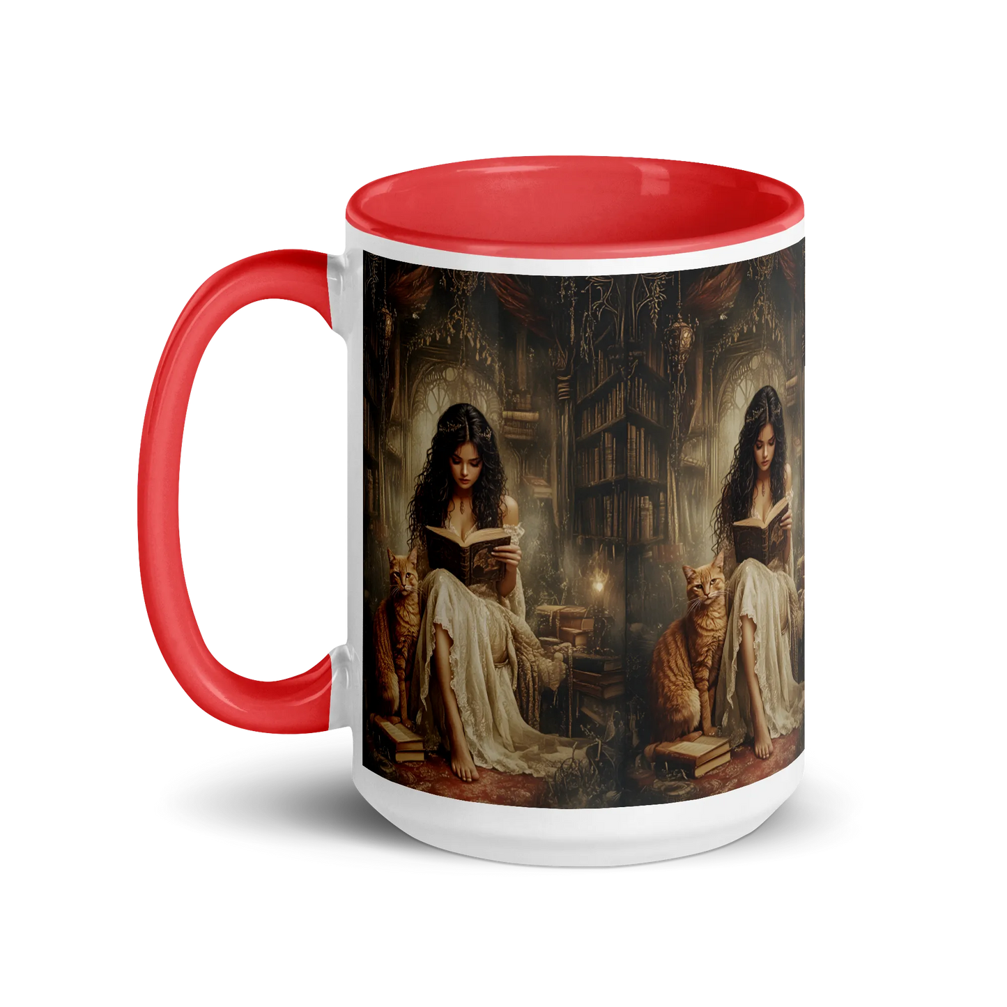 The Librarian Framed Accent Mugs