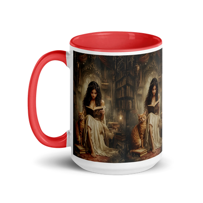 The Librarian Framed Accent Mugs