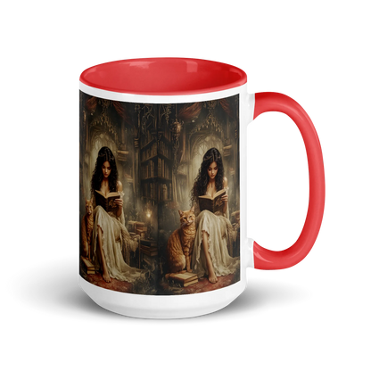 The Librarian Framed Accent Mugs