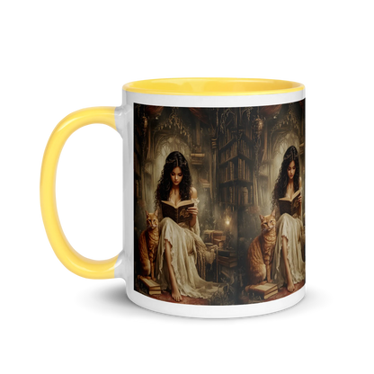 The Librarian Framed Accent Mugs