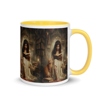 The Librarian Framed Accent Mugs