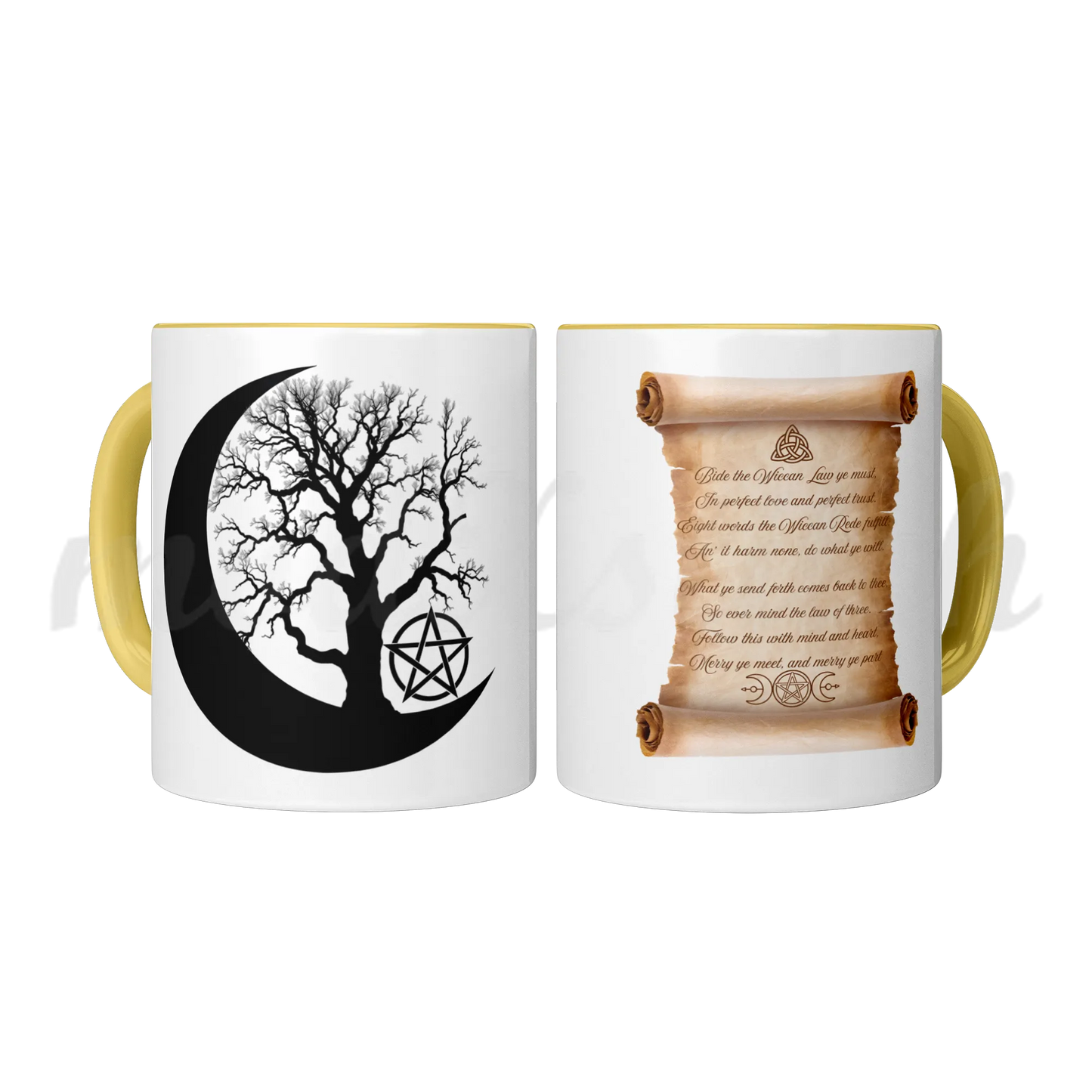 Witch's Moon Accent Mug 11oz