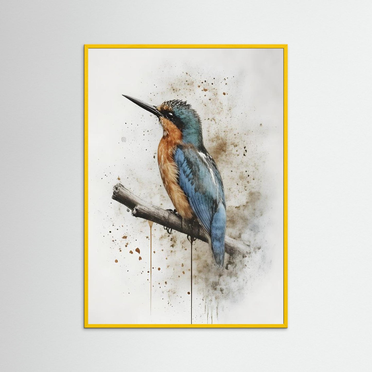 Spirit of the Kingfisher  framed / unframed print